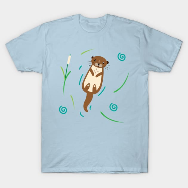 The Otter T-Shirt by Namarqueza